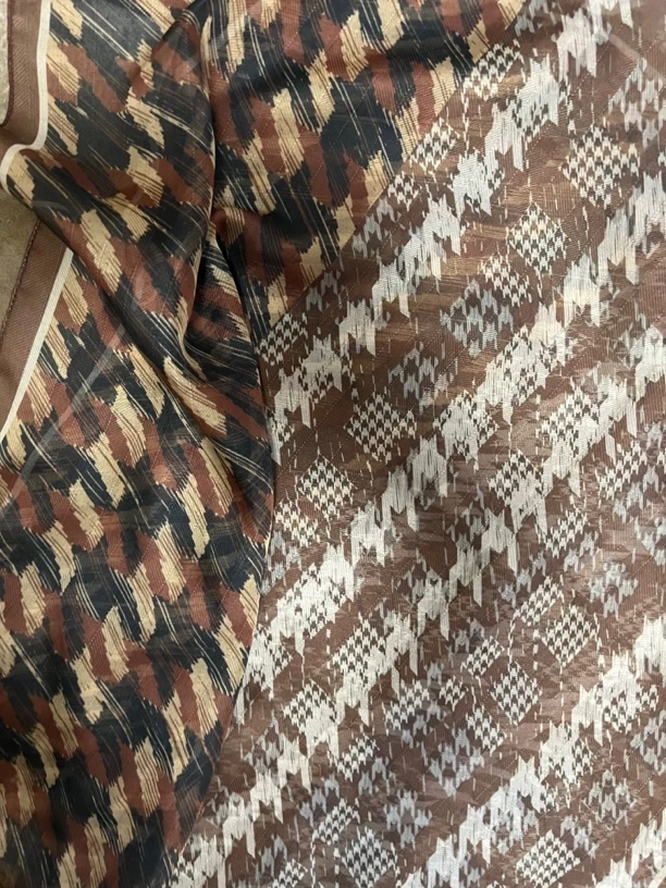 【双拼千鸟格】约160*70披肩纱巾长巾摩登披肩