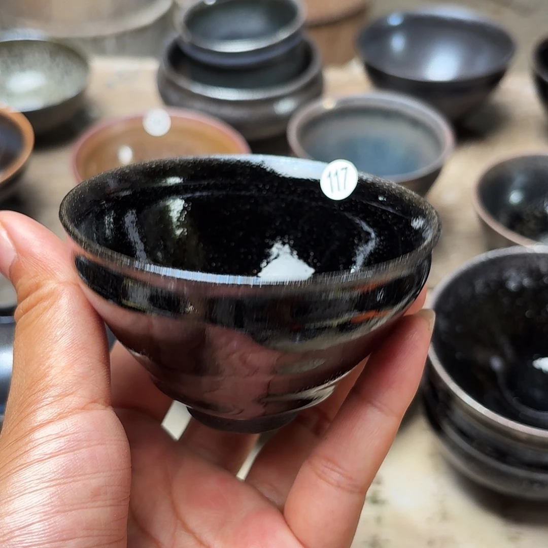 茶盏义兴龙窑建盏花，117