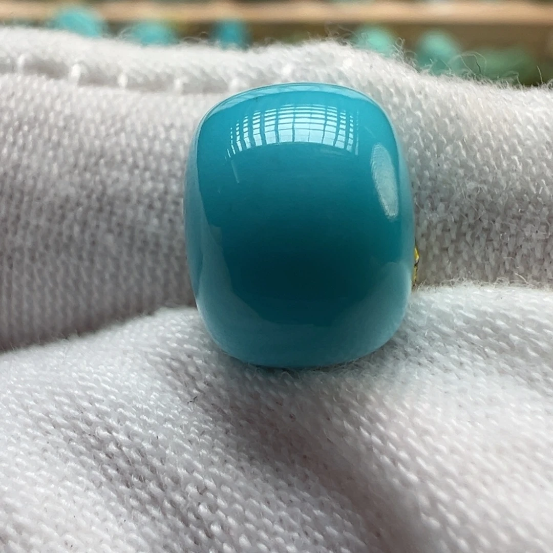 绿松石未镶嵌配饰9.7×7.5