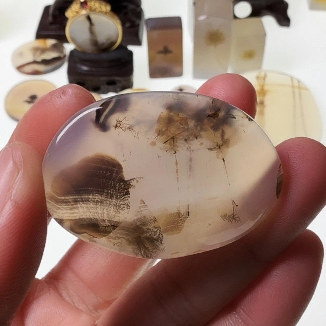 玛瑙/玉髓未镶嵌珠宝半成品