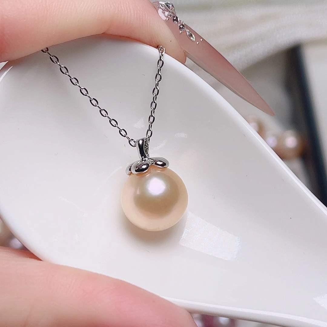 未镶嵌淡水珍珠吊坠(赠链)