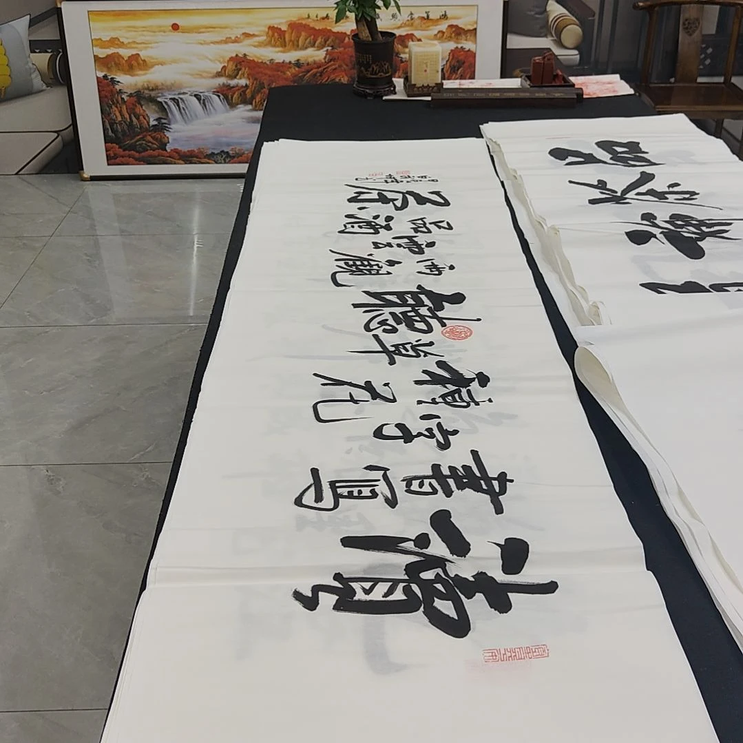 白武坤老师作品一副