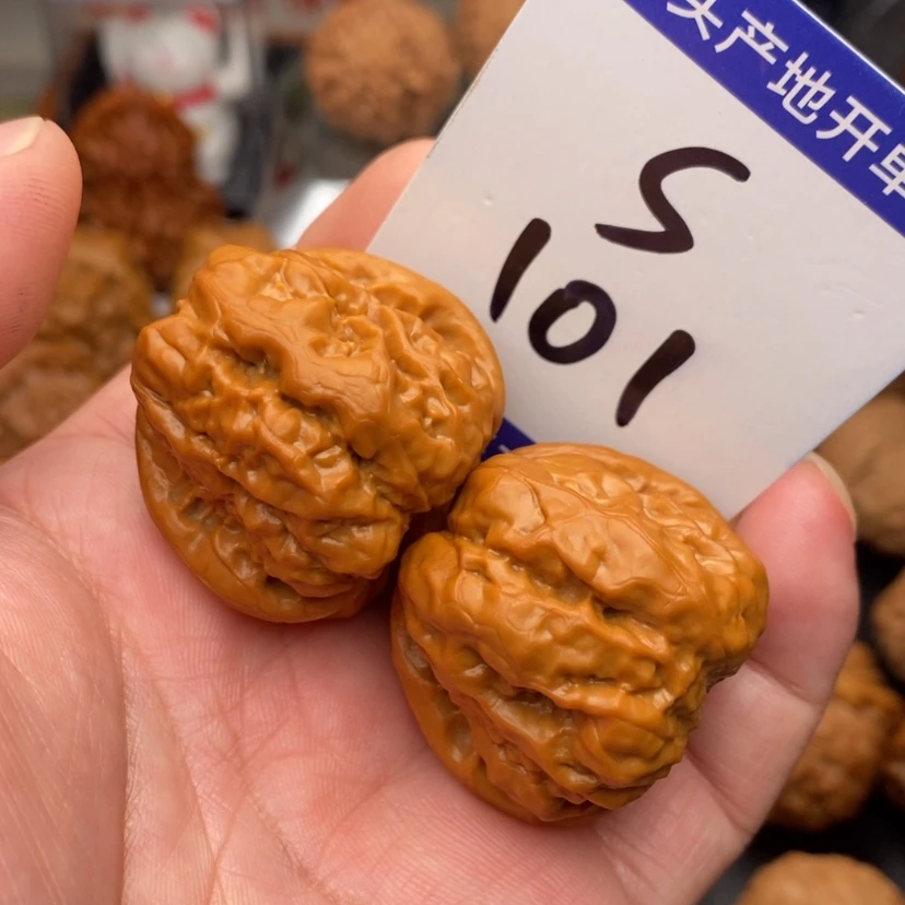 【闪购商品】文玩核桃把件蛤蟆头35