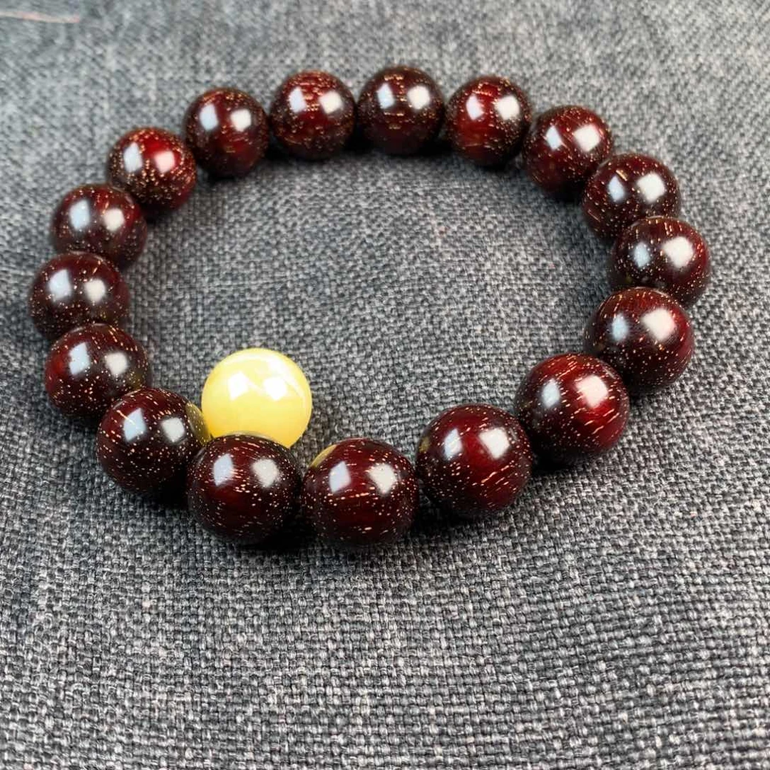 小叶紫檀手串/手链橙****?檀香紫檀定制