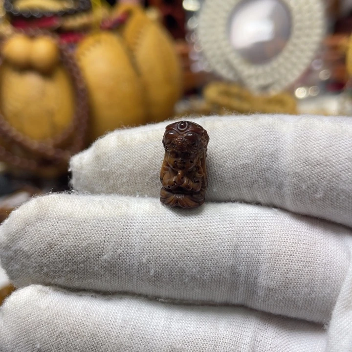 手串星月菩提雕刻藏传扎吉拉姆