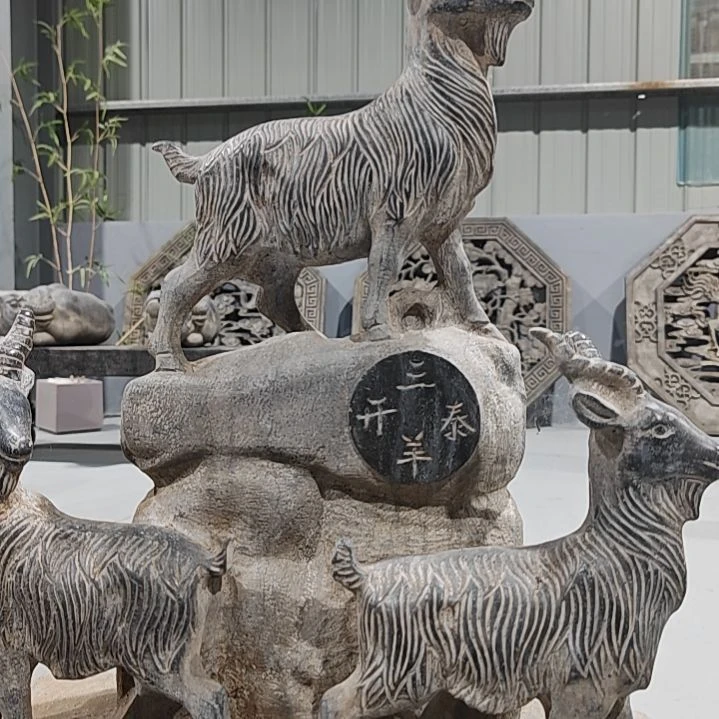 石材石雕，高度60，青石材质
