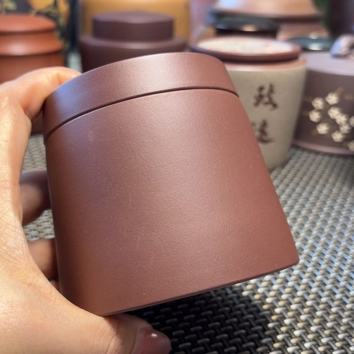 紫砂茶叶罐中高端紫砂茶叶罐