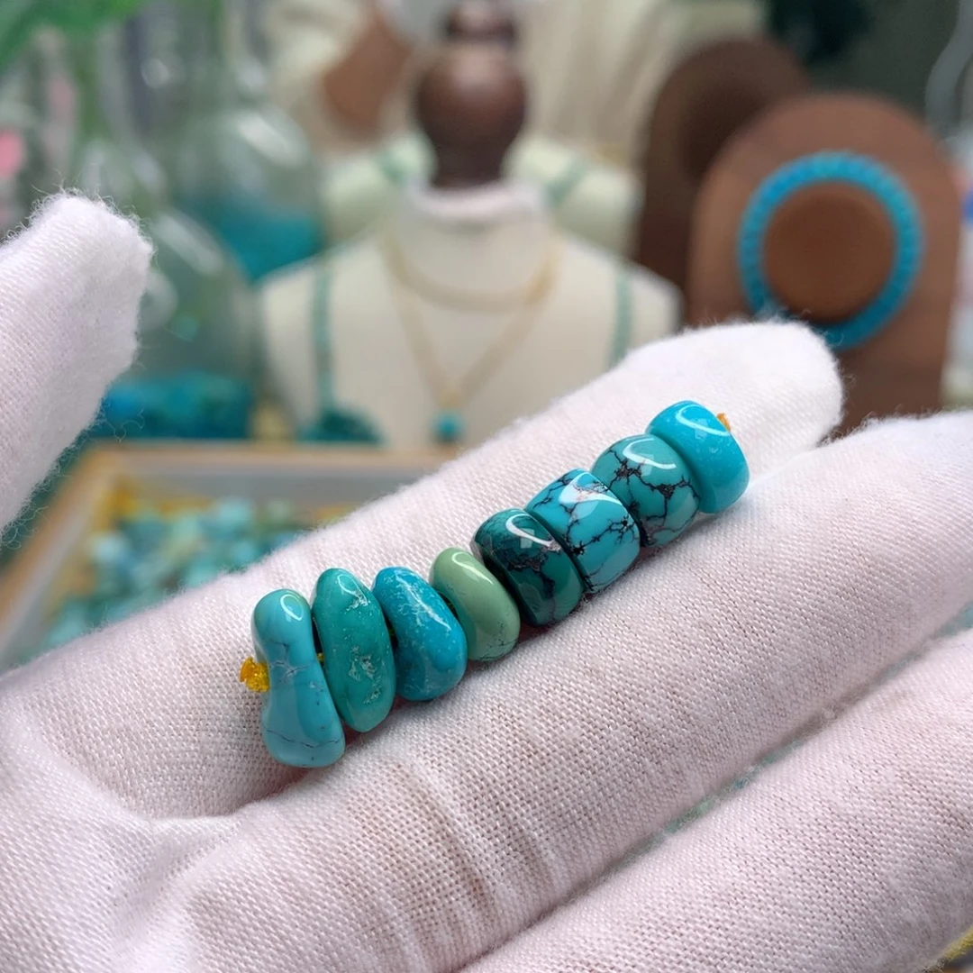 绿松石未镶嵌配饰