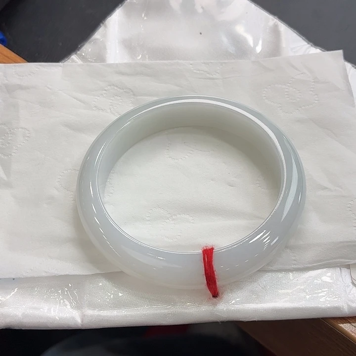 翡翠未镶嵌手镯10号