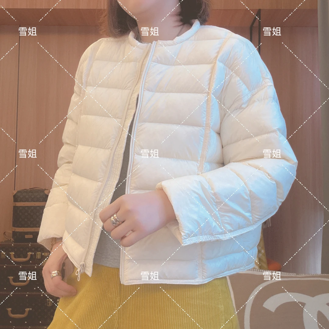 雪姐服饰「面包羽绒服」短款时尚百搭圆领羽绒服宽松轻便韩版秋冬
