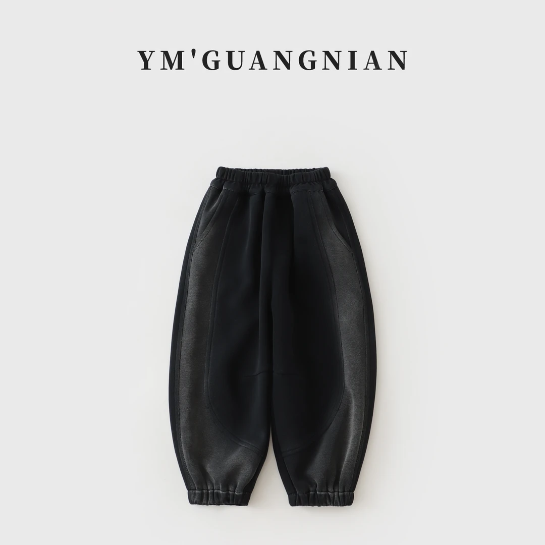 【幼棉光年】秋款男童洋气韩版裤子儿童休闲裤潮酷痞帅童装623936