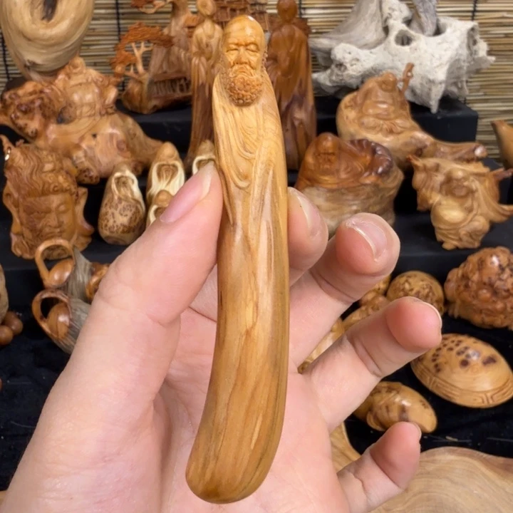 柏木（崖柏）手把件