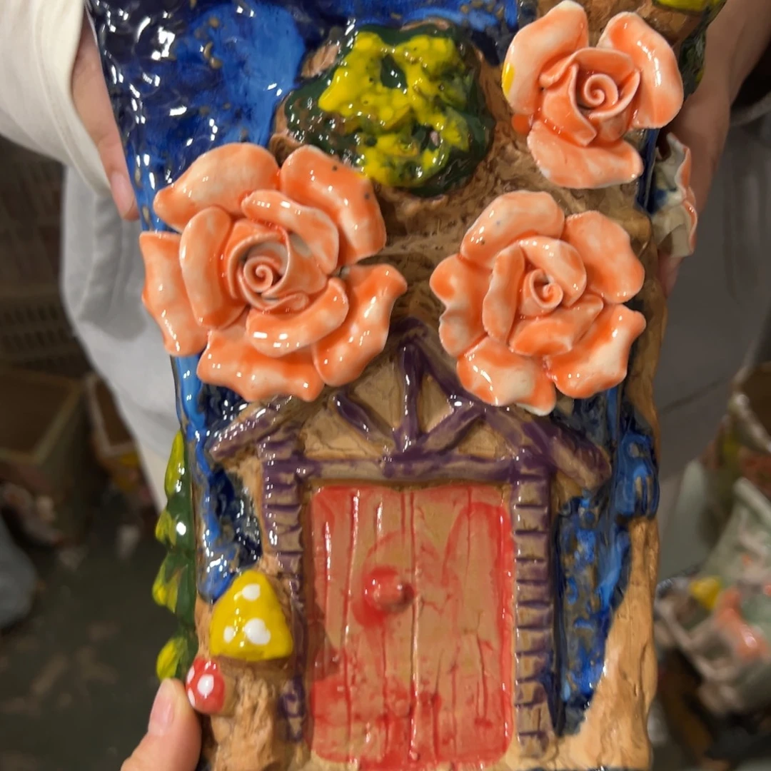 满20米秒退拉黑花盆