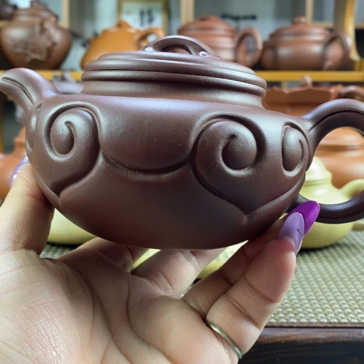 茶壶紫砂原矿紫砂壶系列产品瑕疵