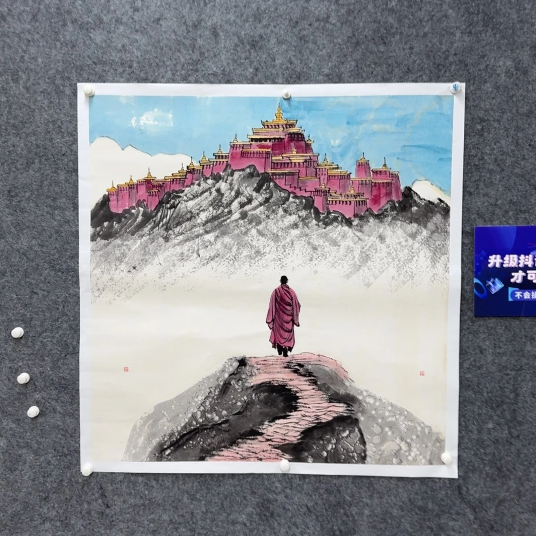 国画国画作品LDS 老师