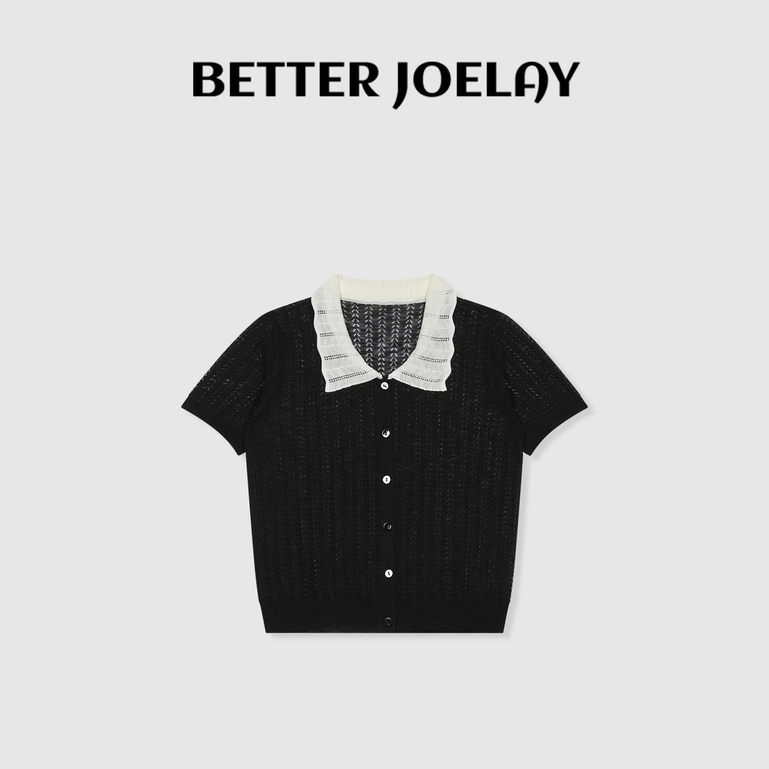（M）BETTER JOELAY -【古早女神】时尚简约百搭微宽松短袖T恤LL5890