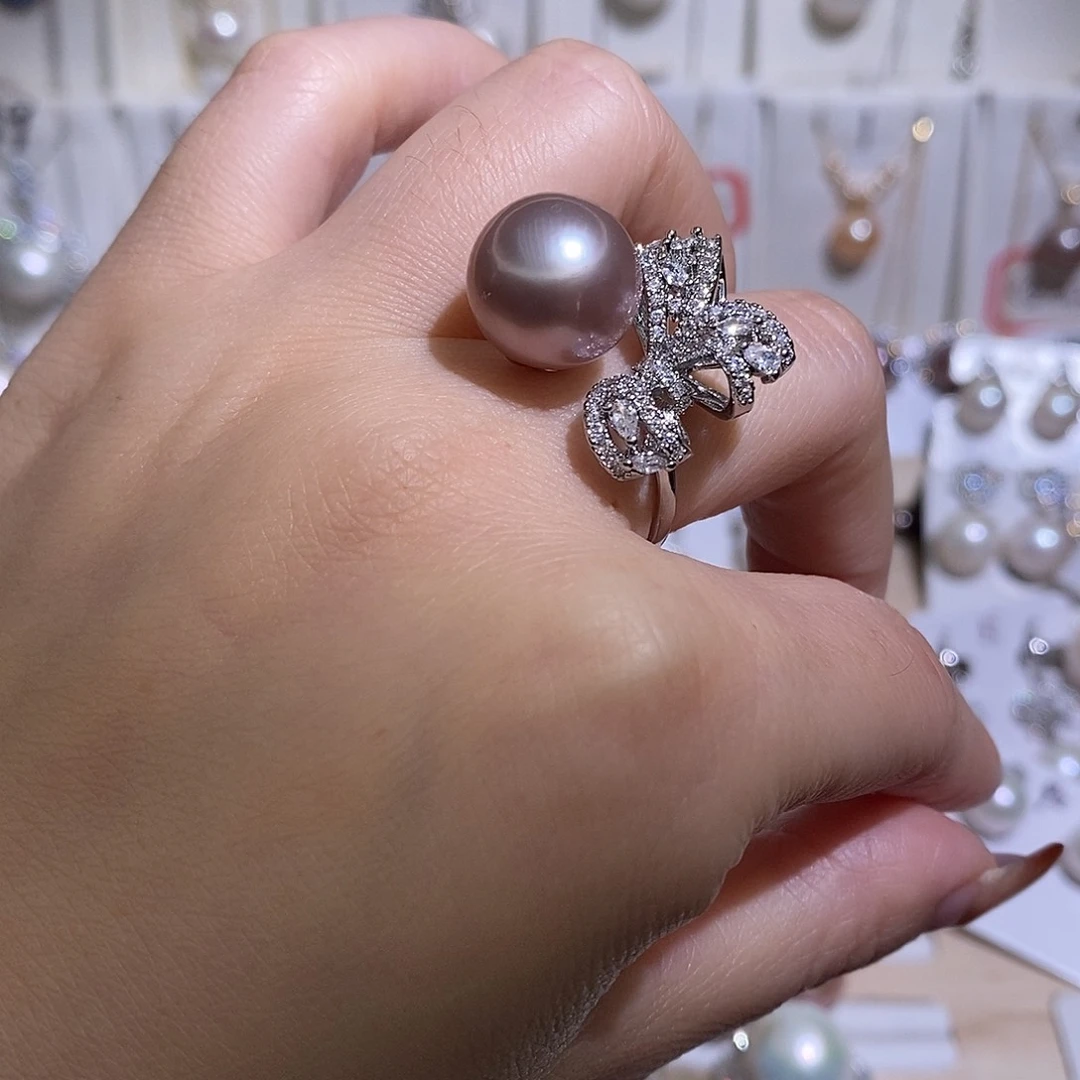 戒指淡水珍珠未镶嵌w13.2