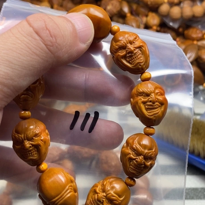 橄榄核手串/手链橄榄核雕工艺手串