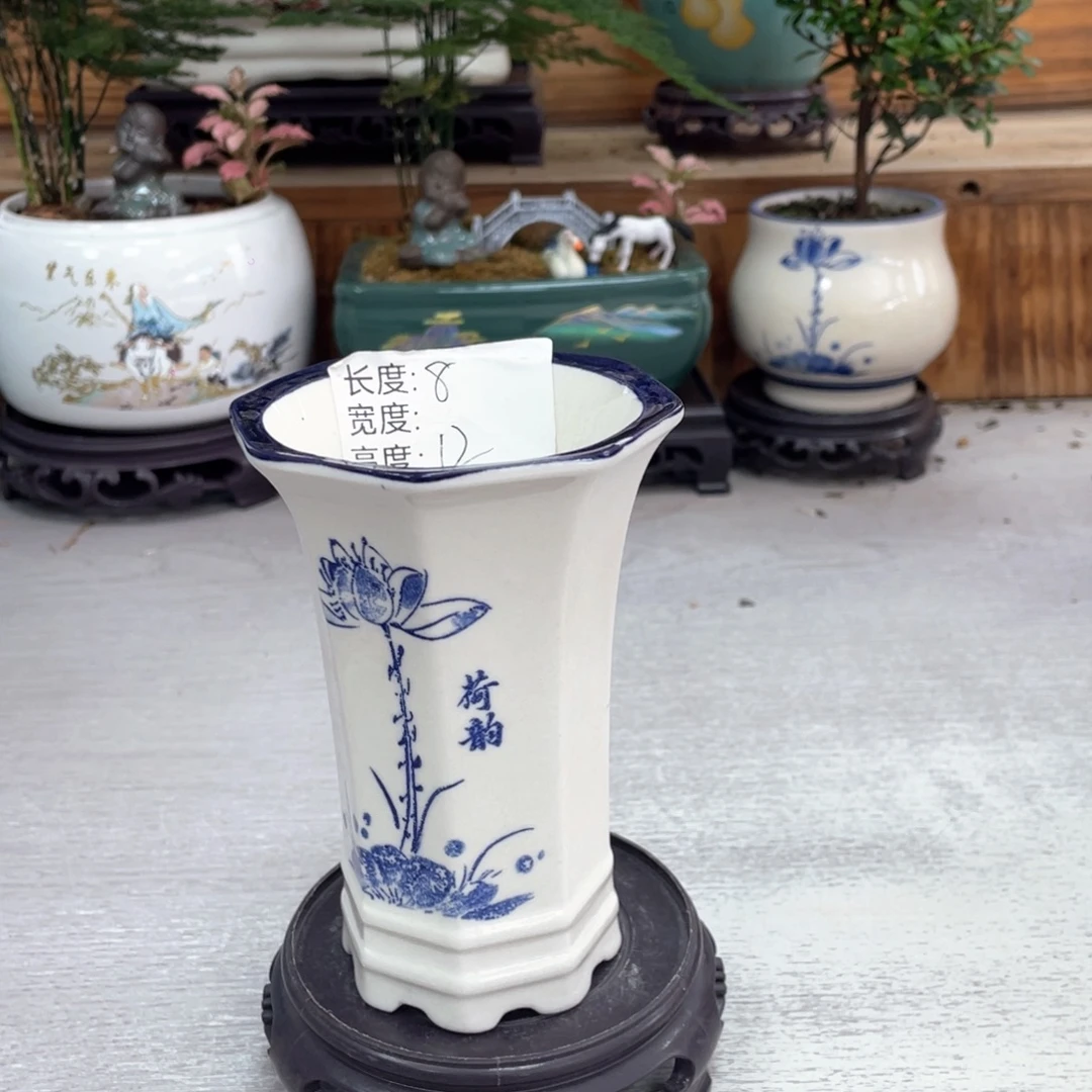 陶瓷花盆紫砂花盆艺术花盆