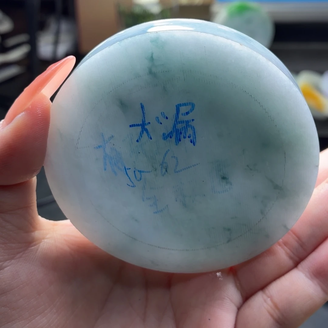 仙***泪定制翡翠未镶嵌翡翠