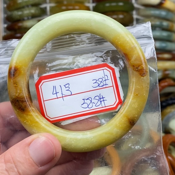 未镶嵌蛇纹石玉手绳