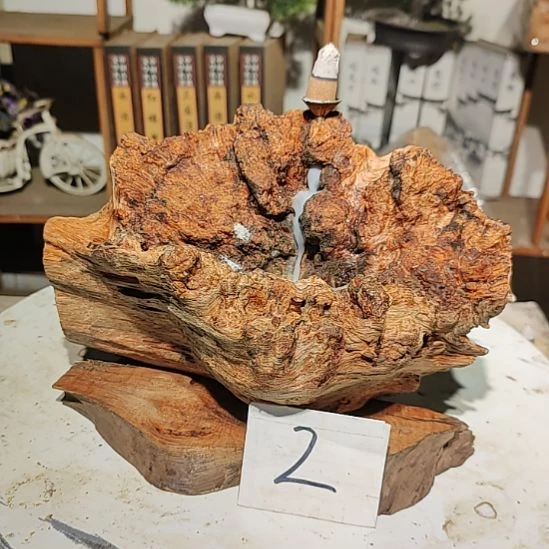初***负泥塑2北沉香琥珀木天然造型山水摆件。