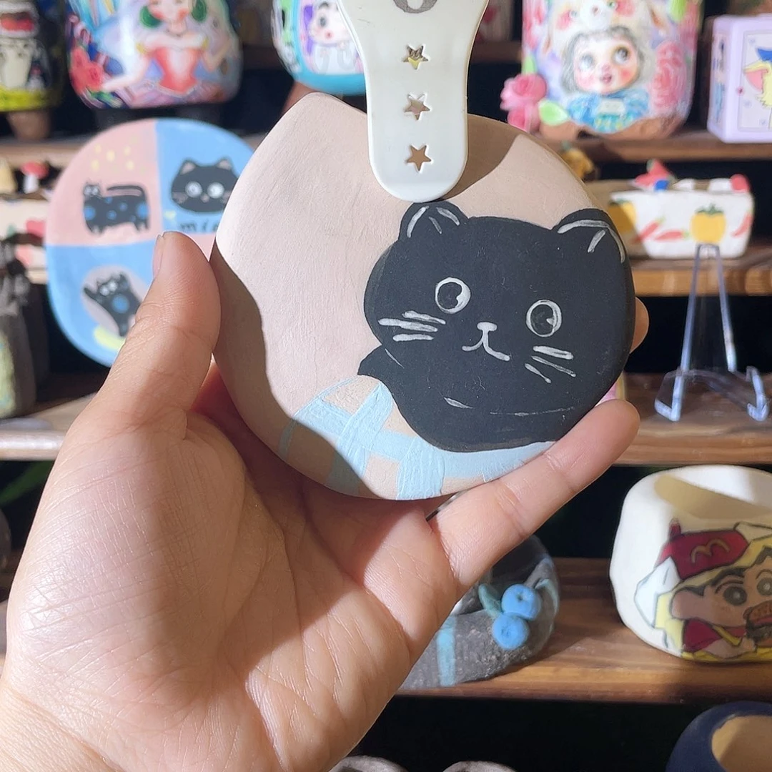 6…..手工手绘花盆