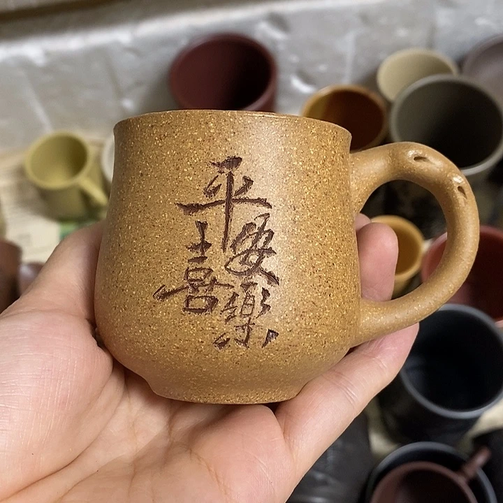 茶杯紫砂放漏111111111