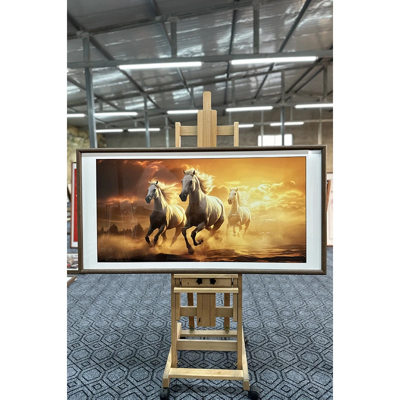 [A27骏马图]60x120cm中国风家居装饰画办公室玄关客厅装饰画