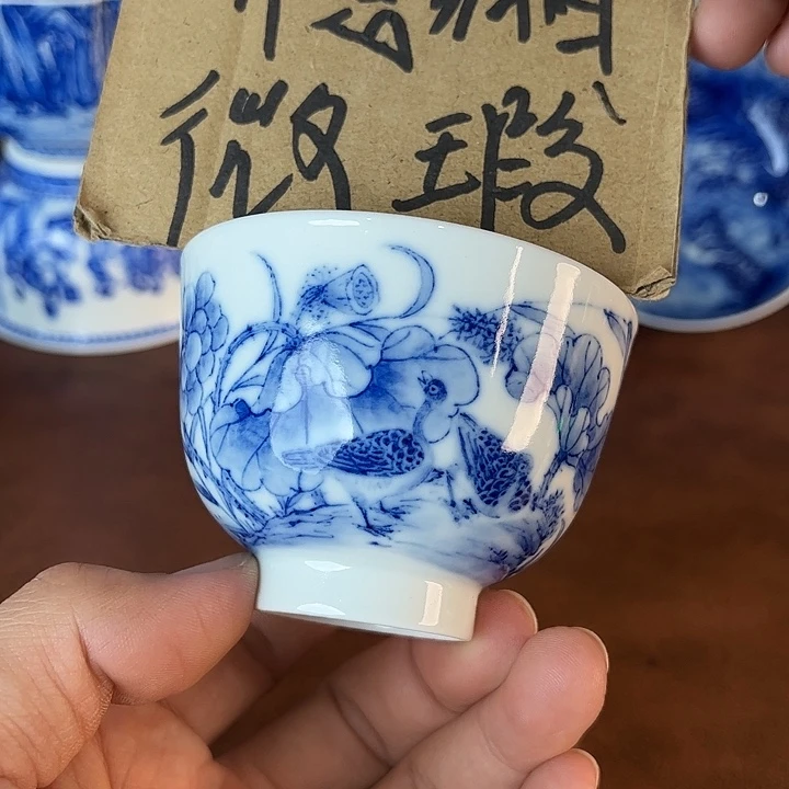 瓷片景德镇全手工手绘陶瓷
