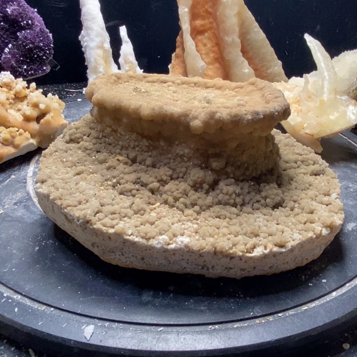 夜***呈玛瑙/玉髓合金挂件