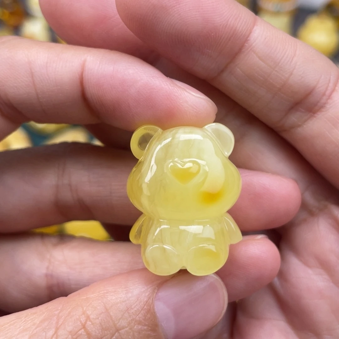 裸石琥珀未镶嵌蜜蜡