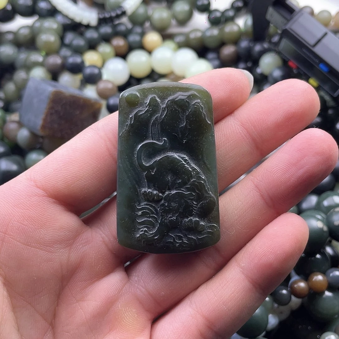 和田玉手串未镶嵌