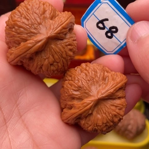 文玩核桃吊坠平底锅40