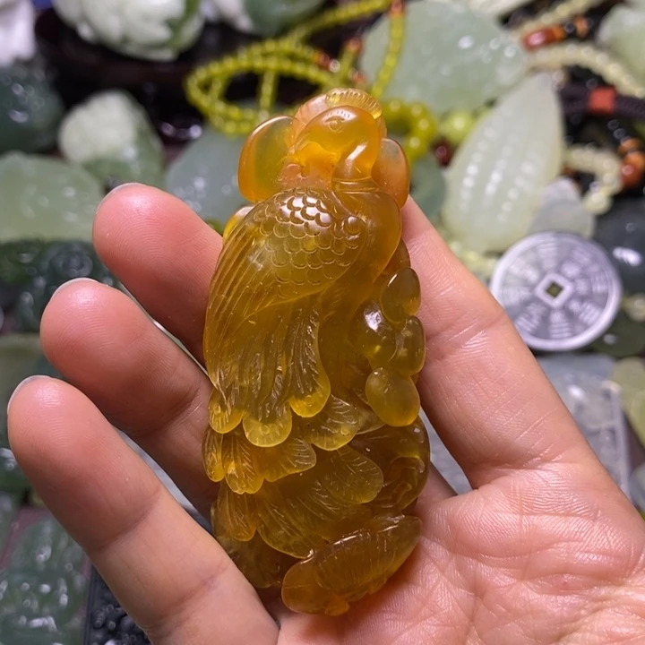 岫玉未镶嵌岫玉颈饰