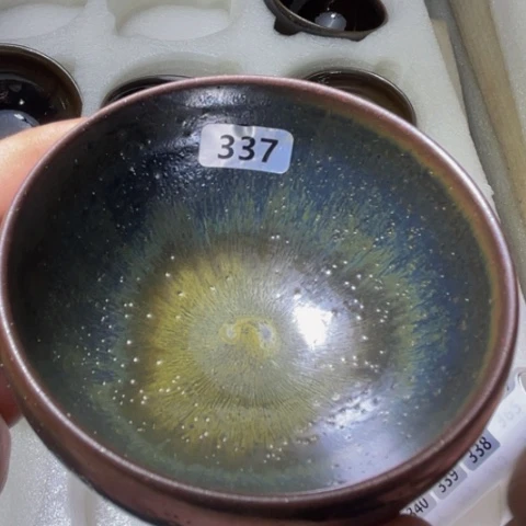 茶盏原矿原釉柴烧建盏