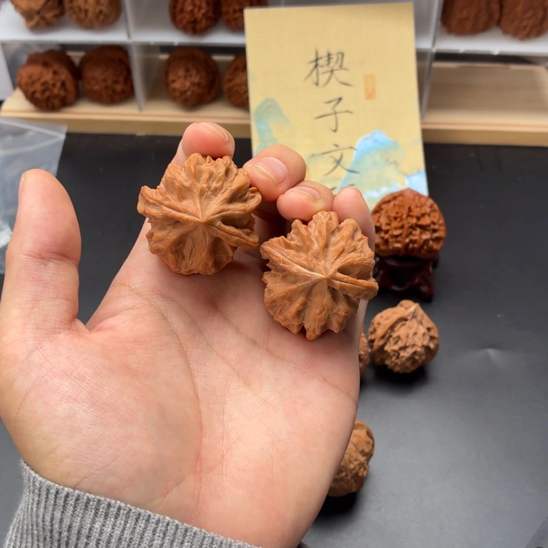 文玩核桃把件曹大龙全品无修40