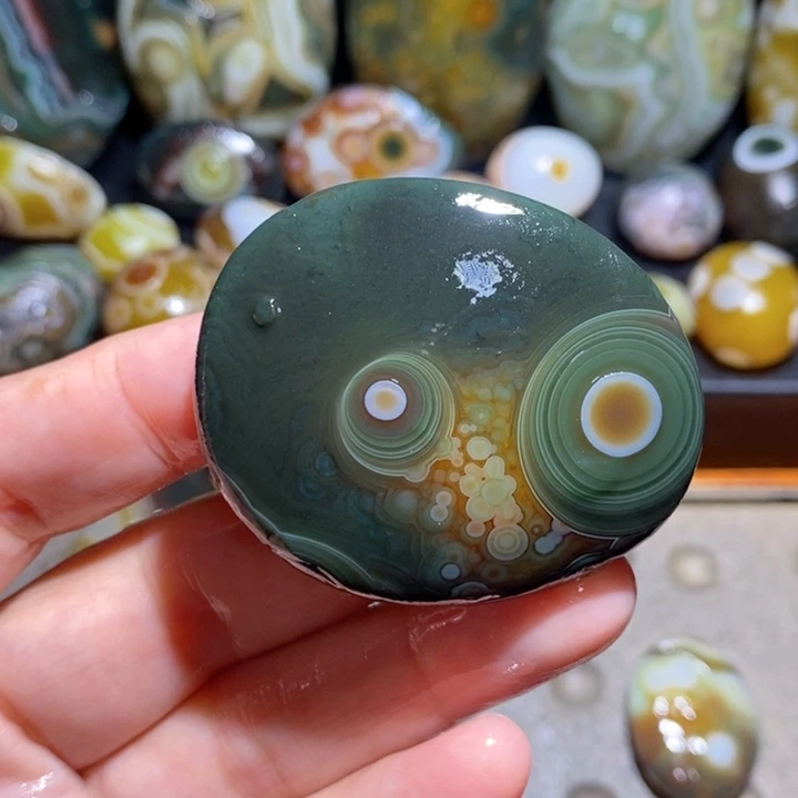 未镶嵌玛瑙/玉髓珠宝半成品148