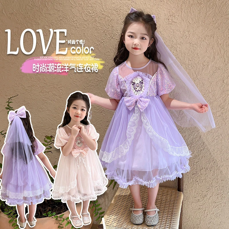 女童夏季女公主裙公主风可爱风连衣裙ol夏装裙潮流童装小女孩