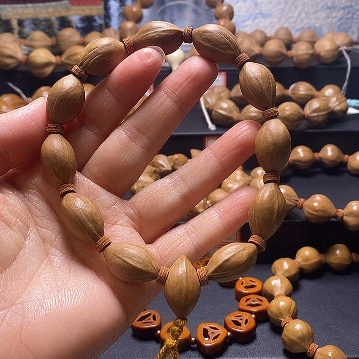 橄榄核手串水晶核福利13×22
