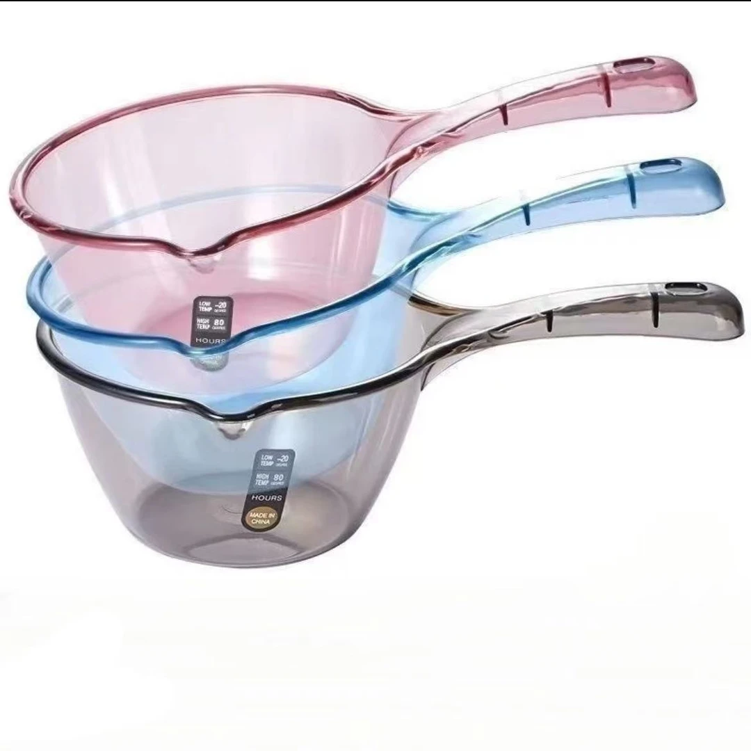 加厚长柄水瓢厨房水漂水勺塑料舀水勺摇水家用勺子水舀子水飘洗澡