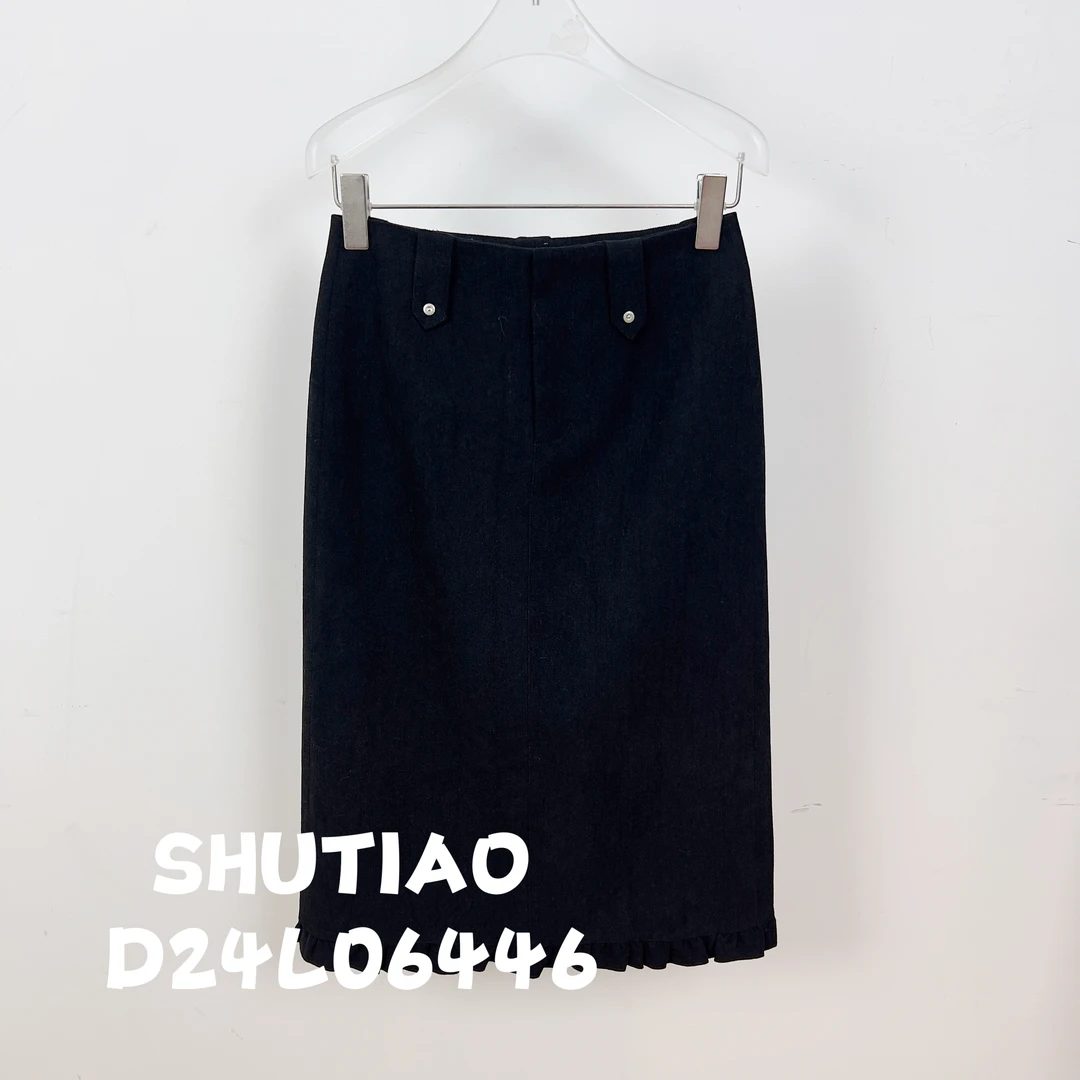 【SHUTIAO】2024秋冬：新款小众设计款裙子D24L06446