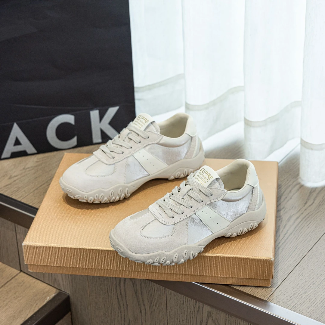 真皮防滑百搭德训鞋新款鞋子女软底女鞋56002