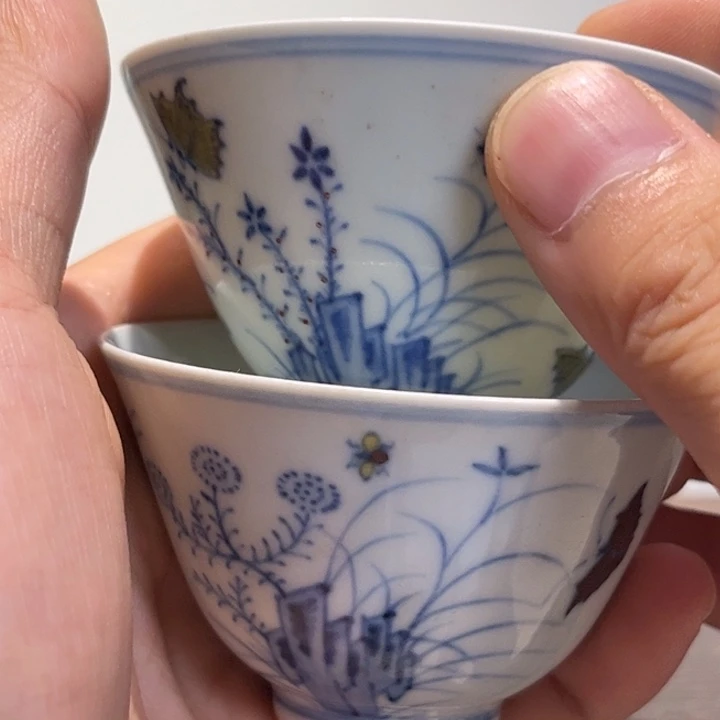 言***道摆件当代瓷器工艺品摆件斗彩