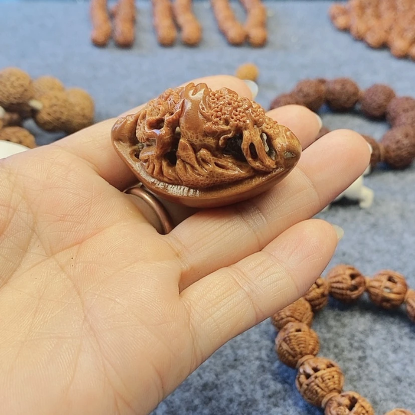 【闪购商品】核桃手串/手链缘桃核雕刻