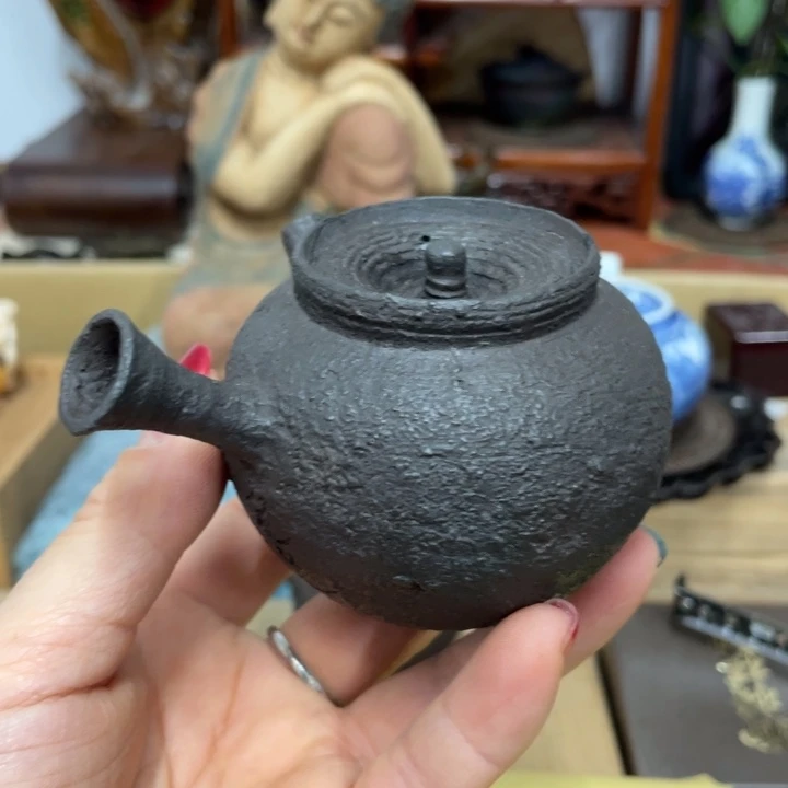 陶中古艺术品摆件