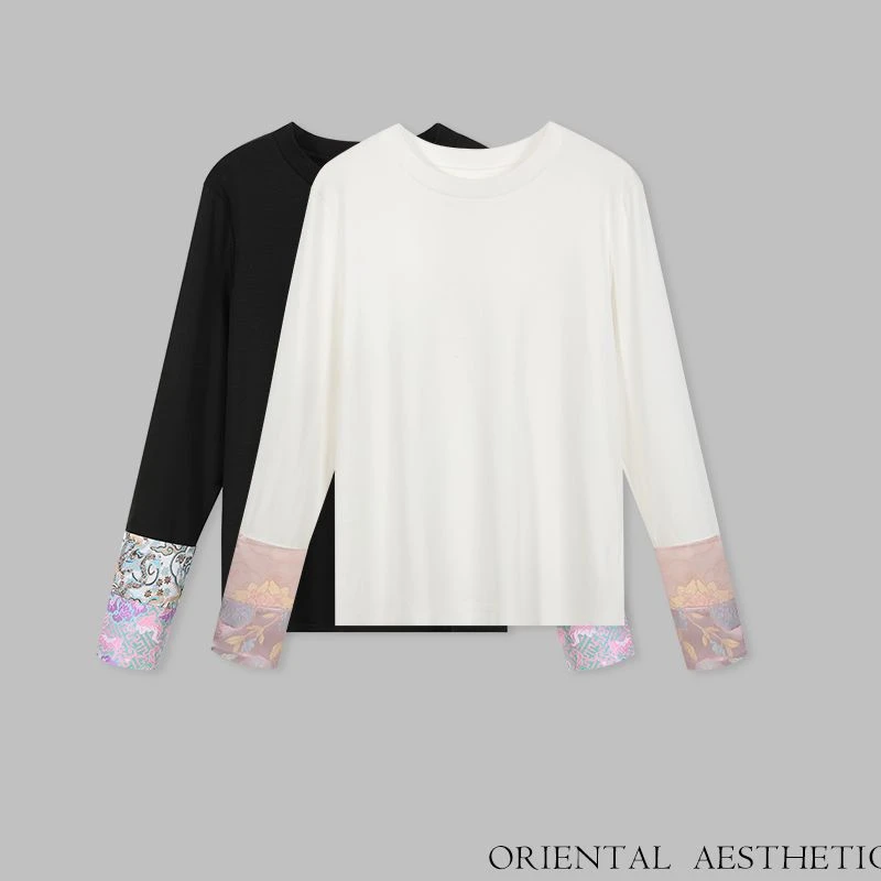 新中式春秋长袖新中式打底上衣G232198