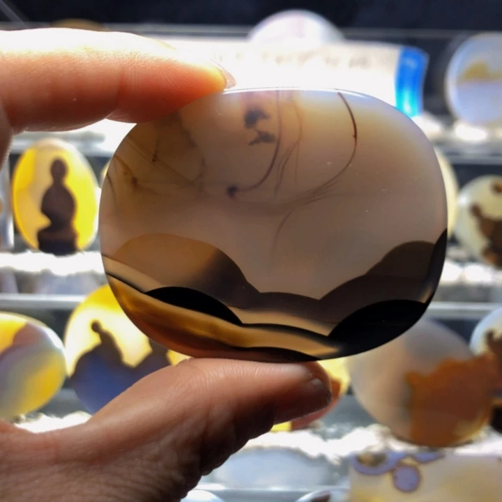 合金玛瑙/玉髓珠宝奇石170