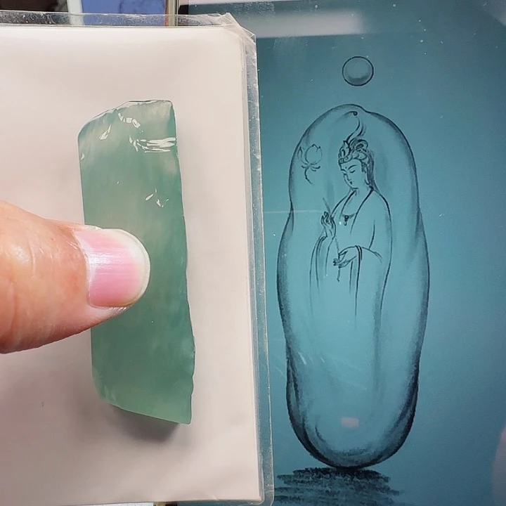 定制翡翠未镶嵌翡翠首饰