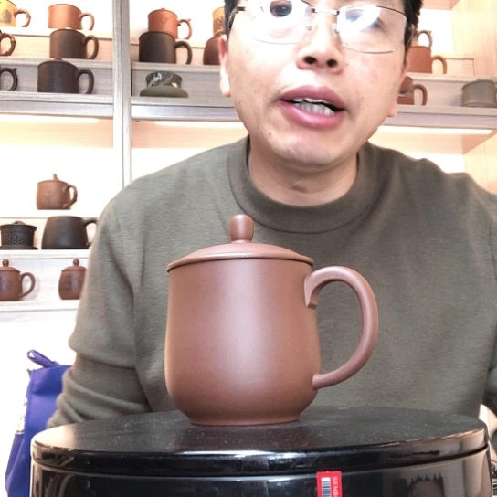 紫泥茶杯葫芦杯容量400